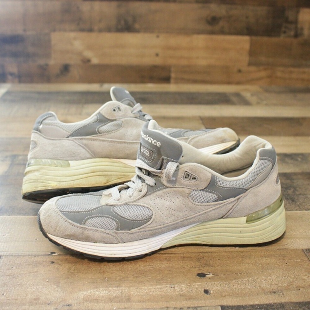 Vintage New Balance 992 Shoes Sneakers Gray M992GL Mens Sz 9 Made In USA - Picture 6 of 9